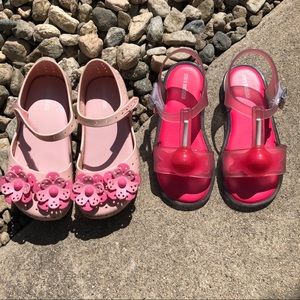 Mini Melissa Kid’s Sandals (2 Pairs)